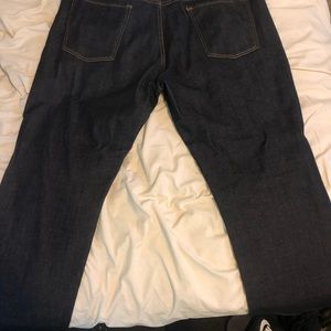 Navy blue jeans W40